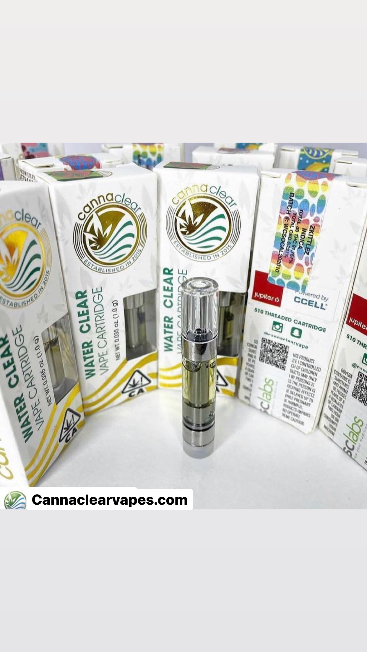 Order Canna Clear Vape Carts Online